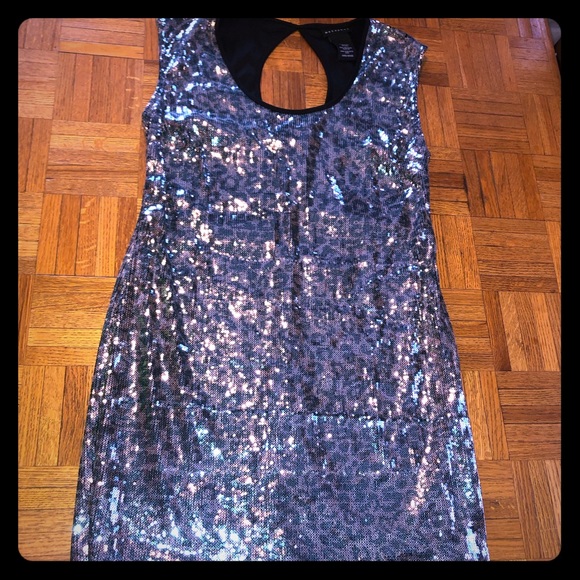 Metaphor Dresses & Skirts - Cute grey & black leopard sparkly metaphor dress